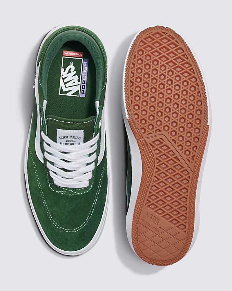 Vans Gilbert Crockett Shoe Men Sneakers Green / White | VI1-2275