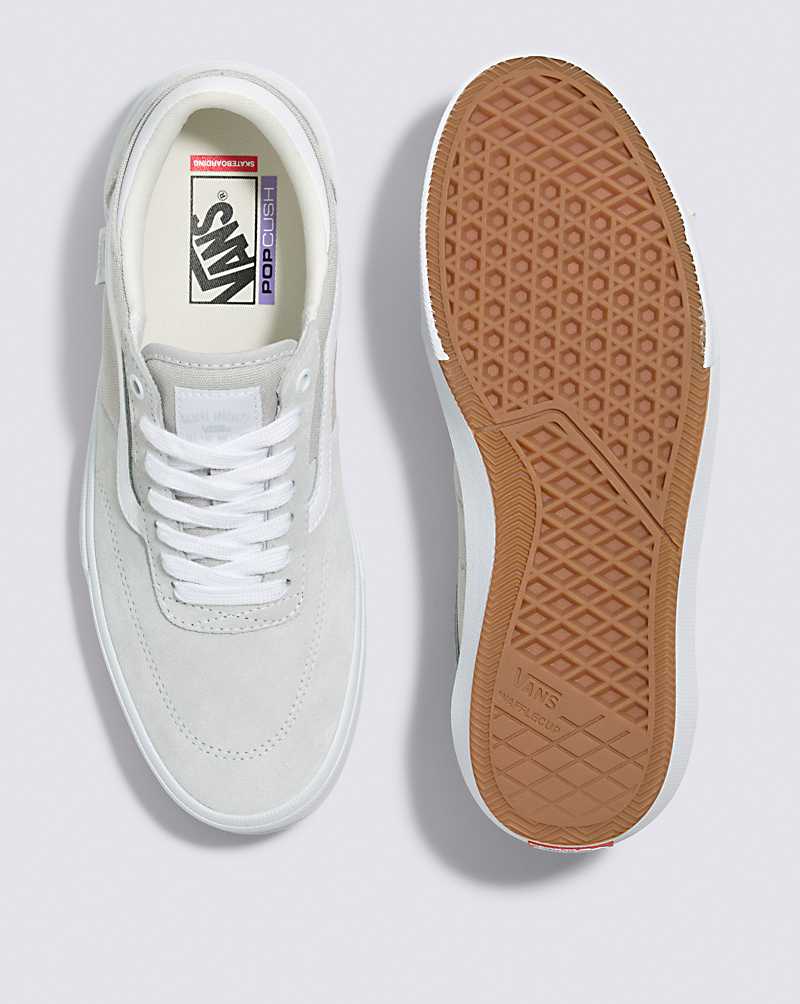 Vans Gilbert Crockett Women Sneakers Light Grey / White | KV1-0399