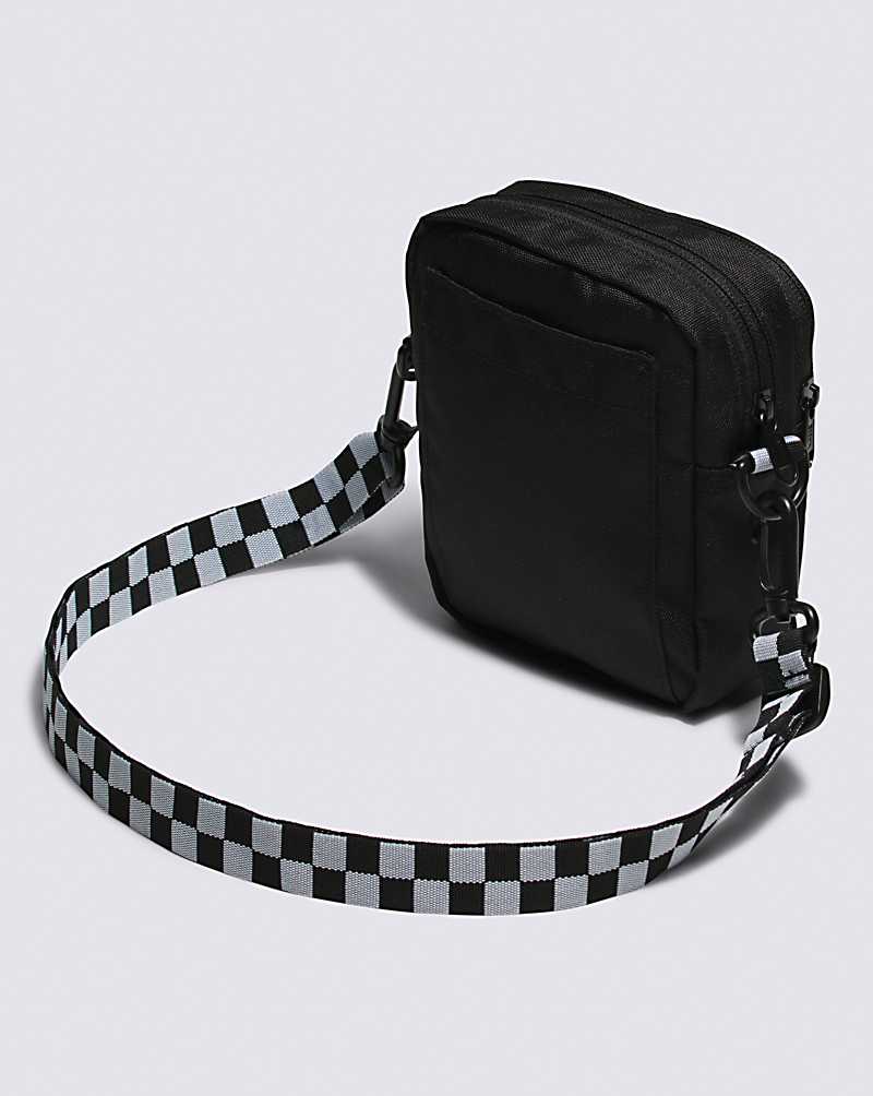 Vans Go Getter Crossbody Bag Kids' Bags Black / White | JK1-7068