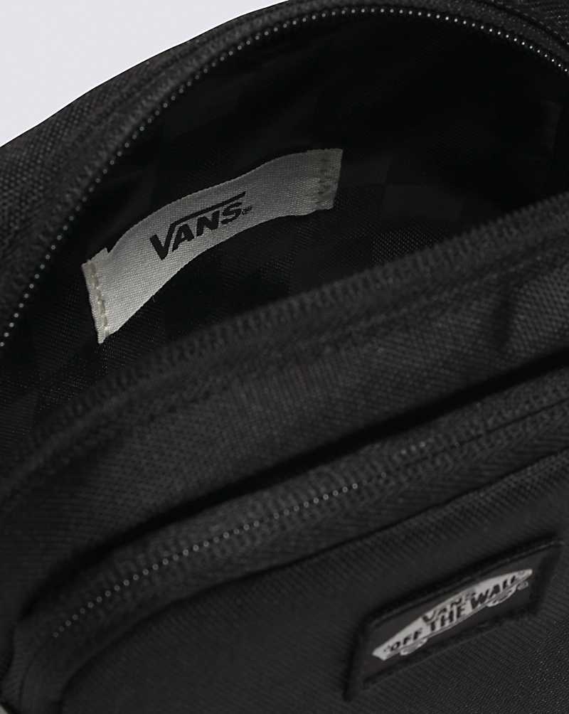 Vans Go Getter Crossbody Bag Kids' Bags Black / White | JK1-7068