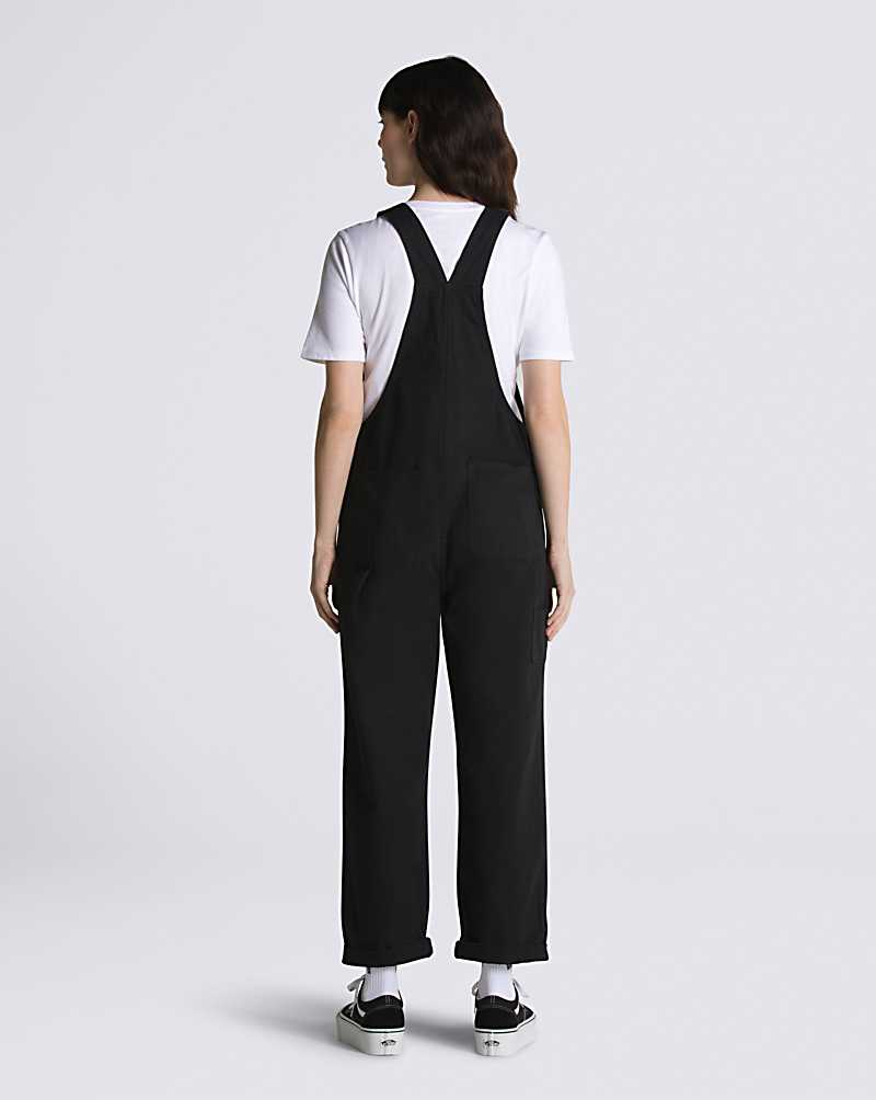 Vans Ground Work Women Overalls Black | DI1-2279