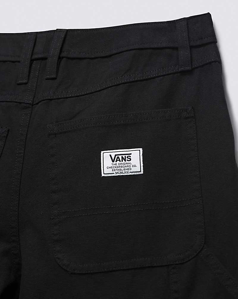 Vans Ground Work Women Pants Black | EU1-1502