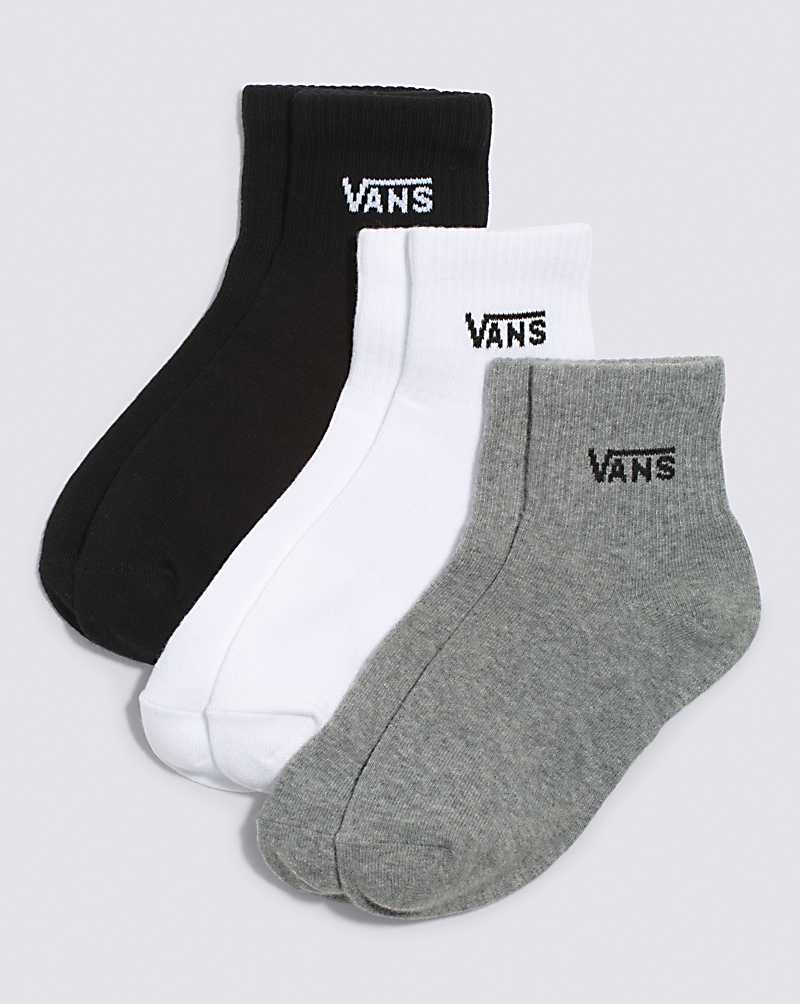 Vans Half Crew 3 Pack Women Socks Multicolor | XZ1-5929