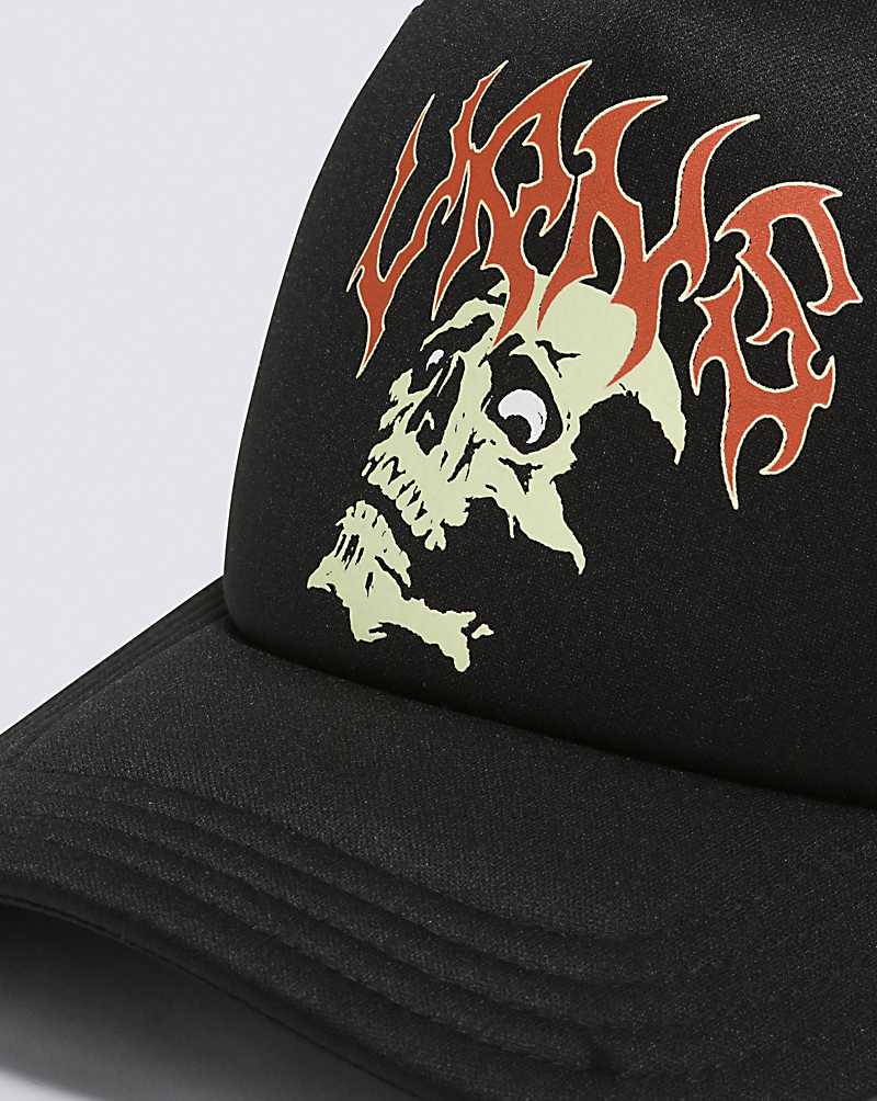 Vans Halloween Trucker Men Hats Black | VI1-3649