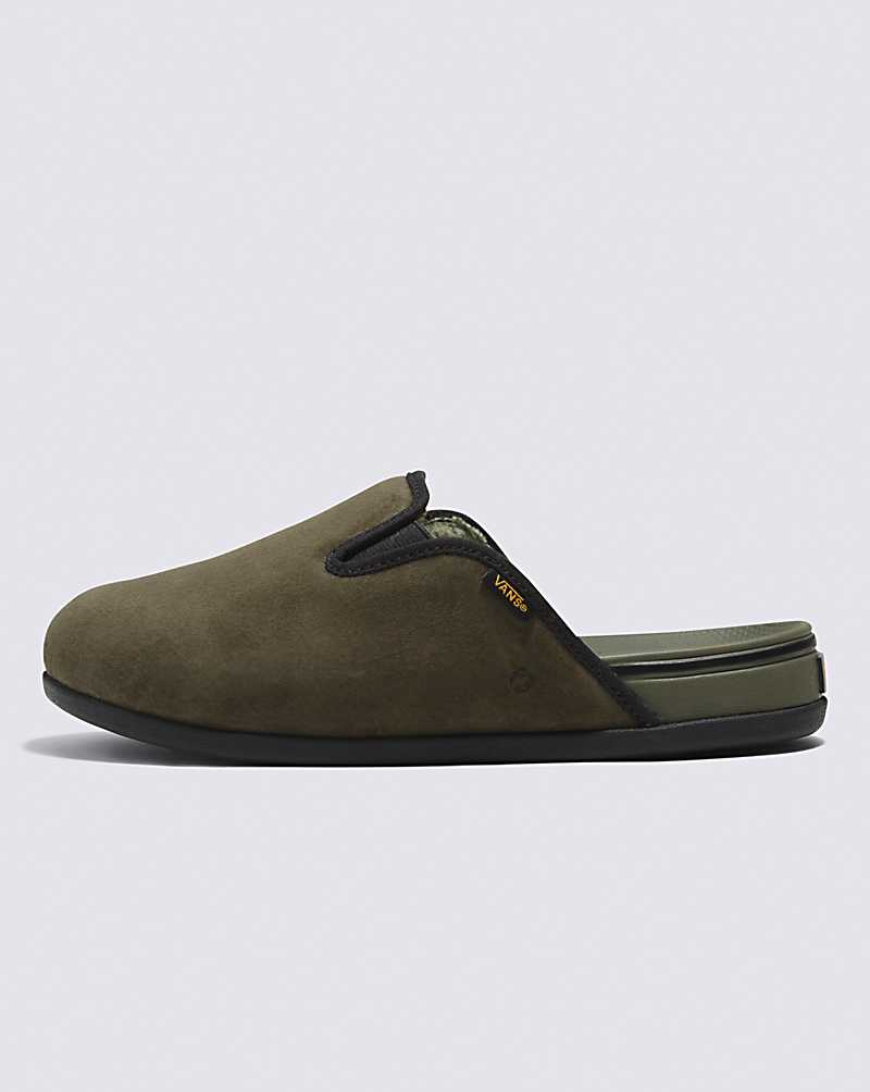 Vans Harbor Mule VR3 Shoe Men Slippers Olive / Black | FE1-7673