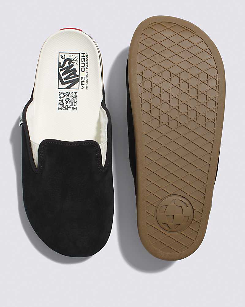 Vans Harbor Mule VR3 Shoe Women Slippers Black / White | VW1-5669