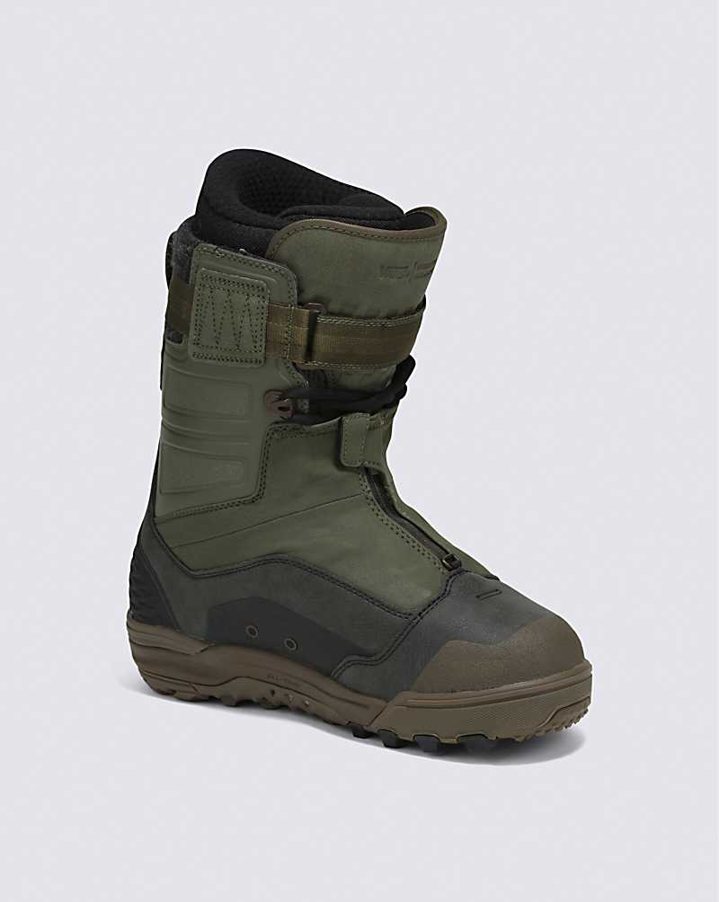 Vans Hi-Country & Hell-Bound Boot Women Snowboard Boots Olive / Brown | BO1-4858