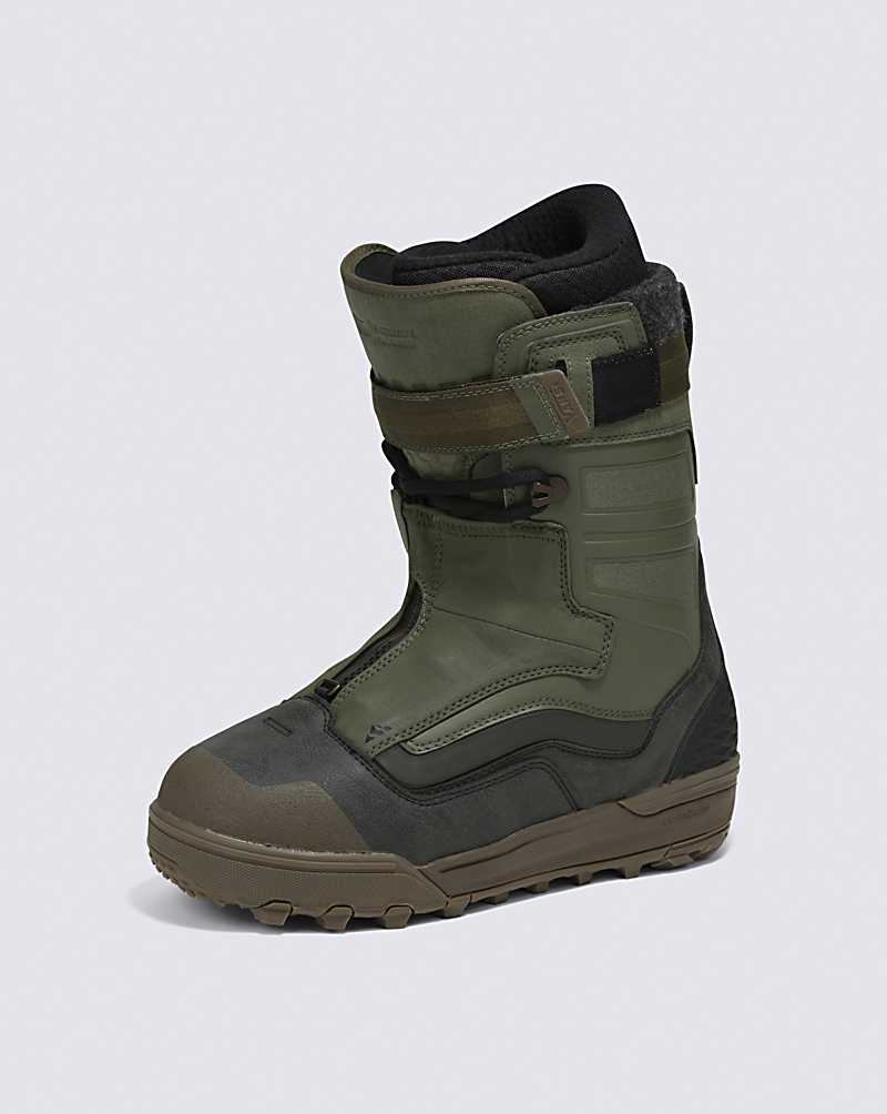 Vans Hi-Country & Hell-Bound Boot Women Snowboard Boots Olive / Brown | BO1-4858