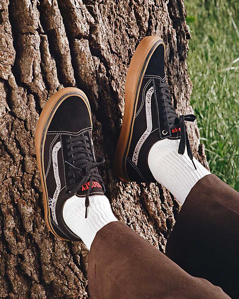 Vans Hockey Skate Old Skool Shoe Men Skate Shoes Black / Snake | LY1-6595