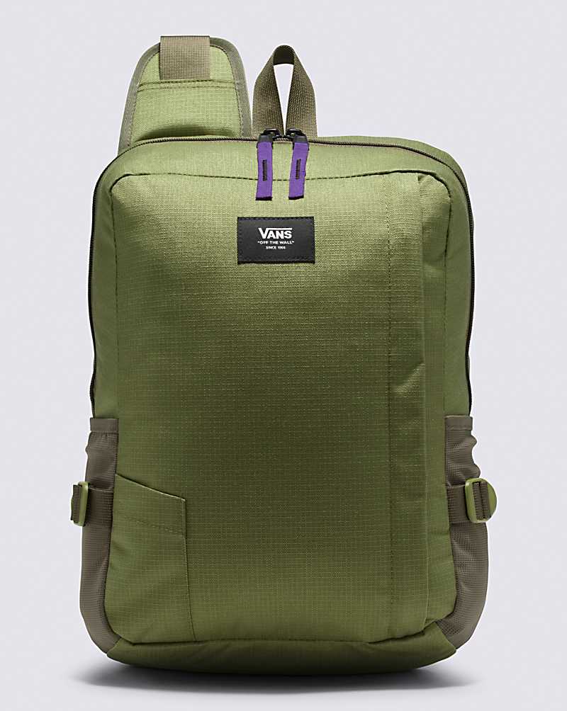 Vans Hoist Sling Bag Men Bags Olive | SJ1-9592