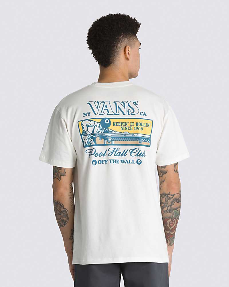 Vans Keep Em Rollin Men T Shirts White | DZ1-1651