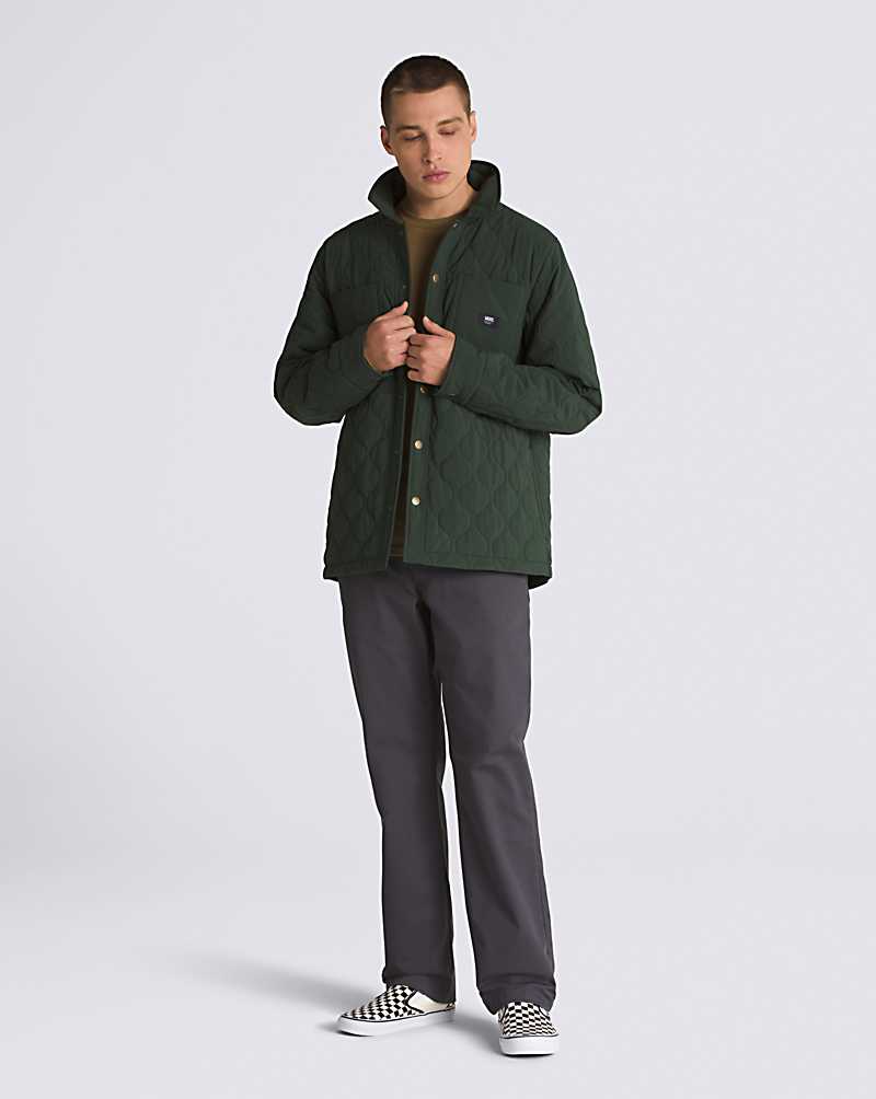 Vans Knox MTE-1 Jacket Men Jackets Deep Green | ER1-3809