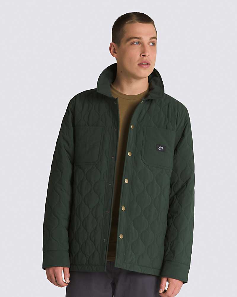 Vans Knox MTE-1 Jacket Men Jackets Deep Green | ER1-3809