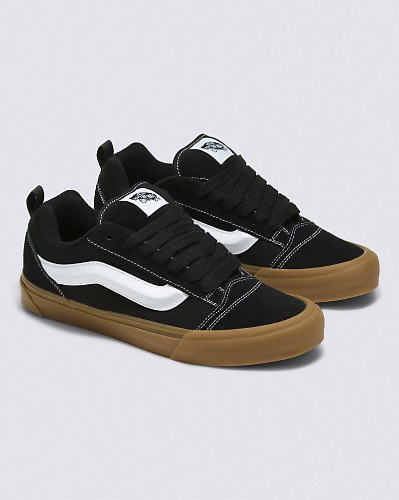 Vans Knu Skool Shoe Men Sneakers Black / Brown | VH1-1500