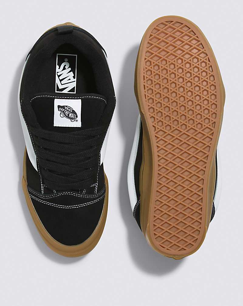 Vans Knu Skool Shoe Men Sneakers Black / Brown | VH1-1500