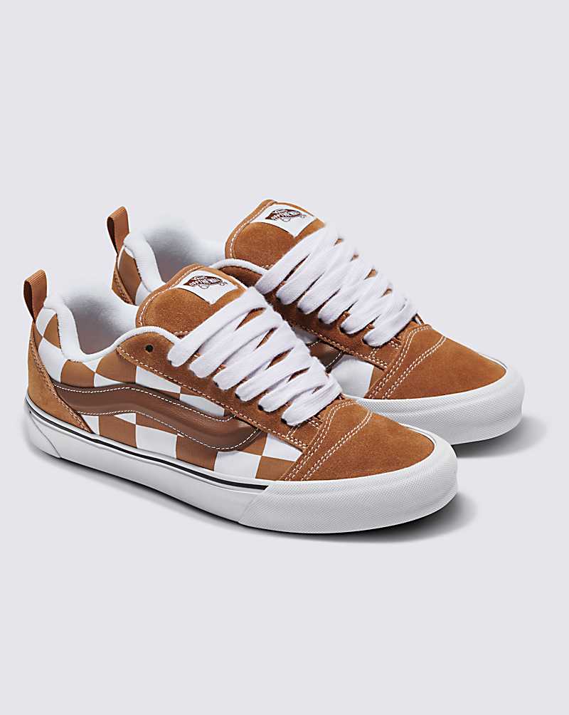 Vans Knu Skool Shoe Men Sneakers Brown | SZ1-7650