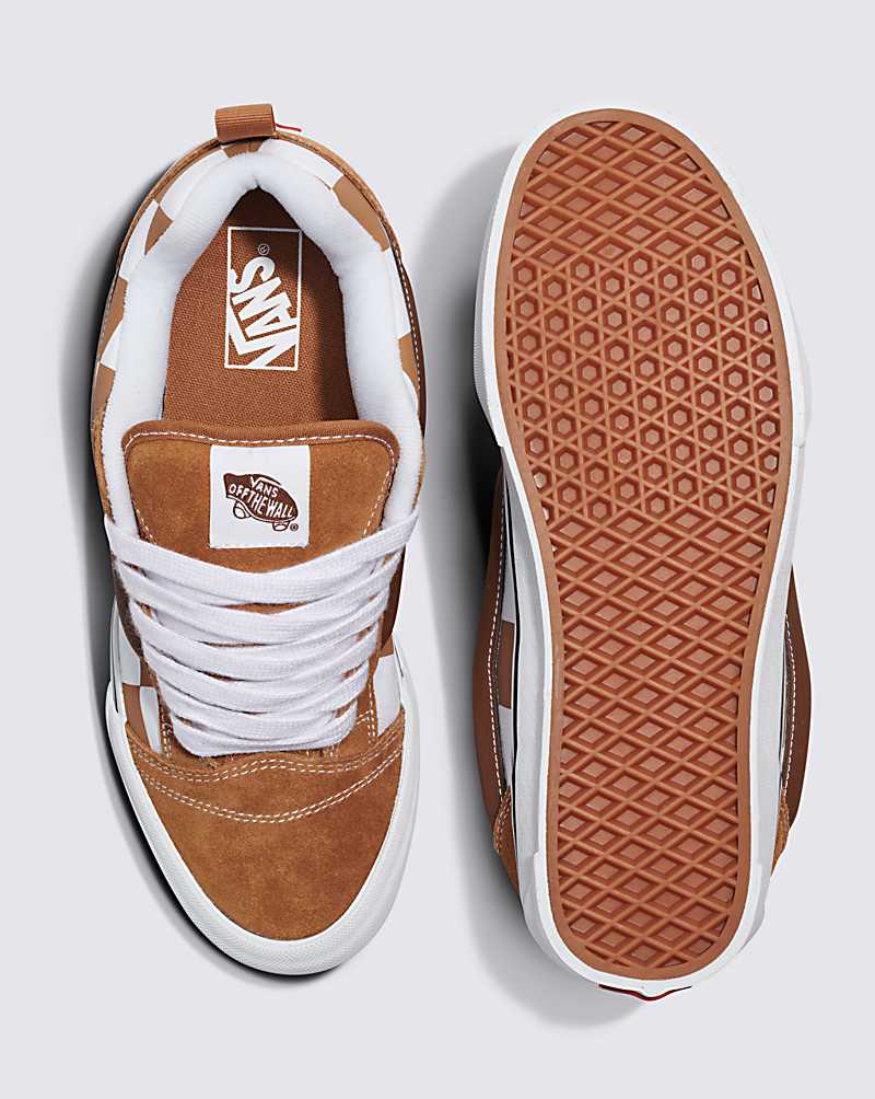 Vans Knu Skool Shoe Men Sneakers Brown | SZ1-7650