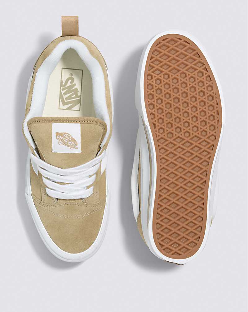 Vans Knu Stack Shoe Women Platform Shoes Yellow / White | RG1-2285