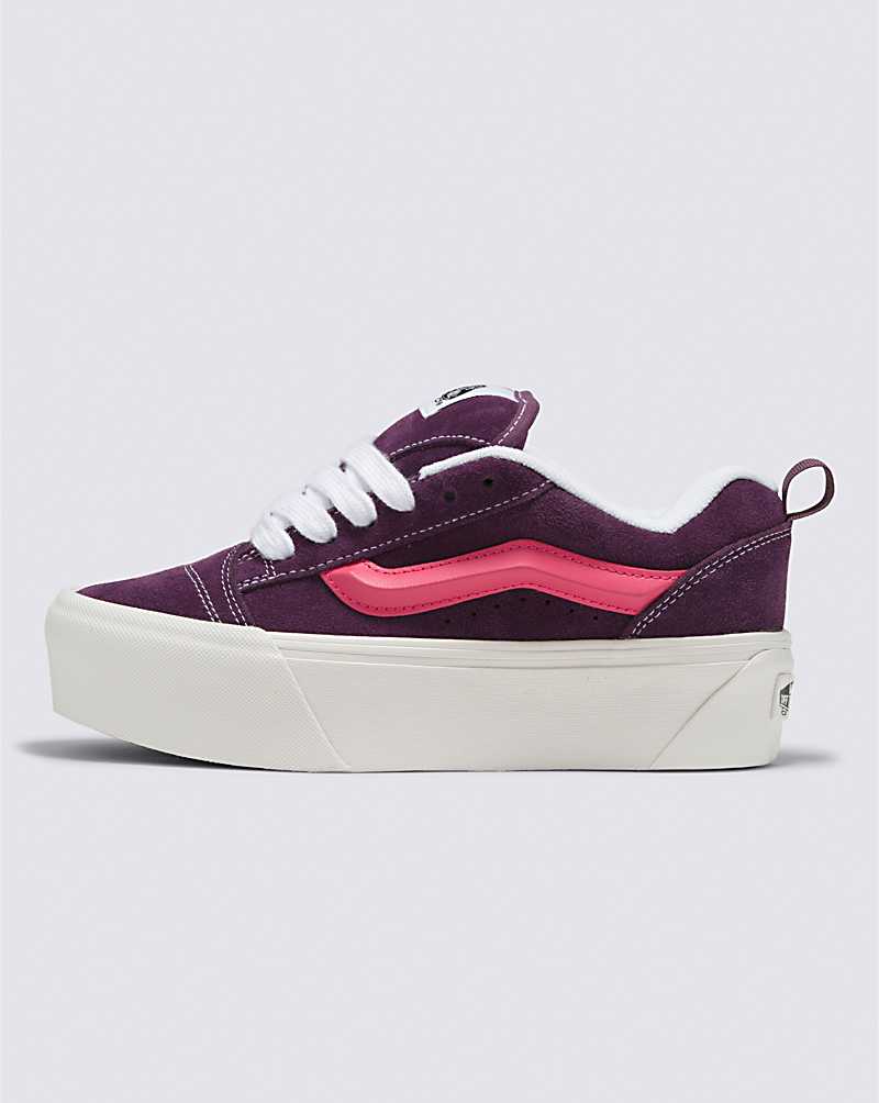 Vans Knu Stack Shoe Women Platform Shoes Purple | SG1-2069