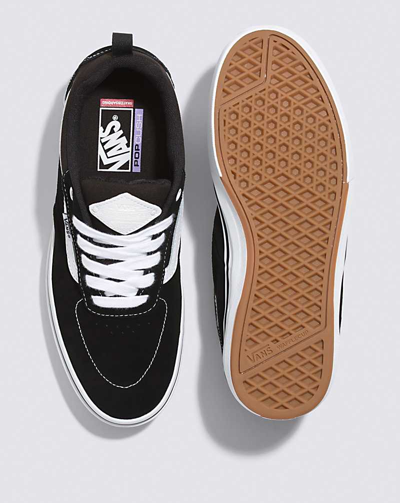 Vans Kyle Walker Skate Shoe Men Skate Shoes Black / White | QZ1-5401