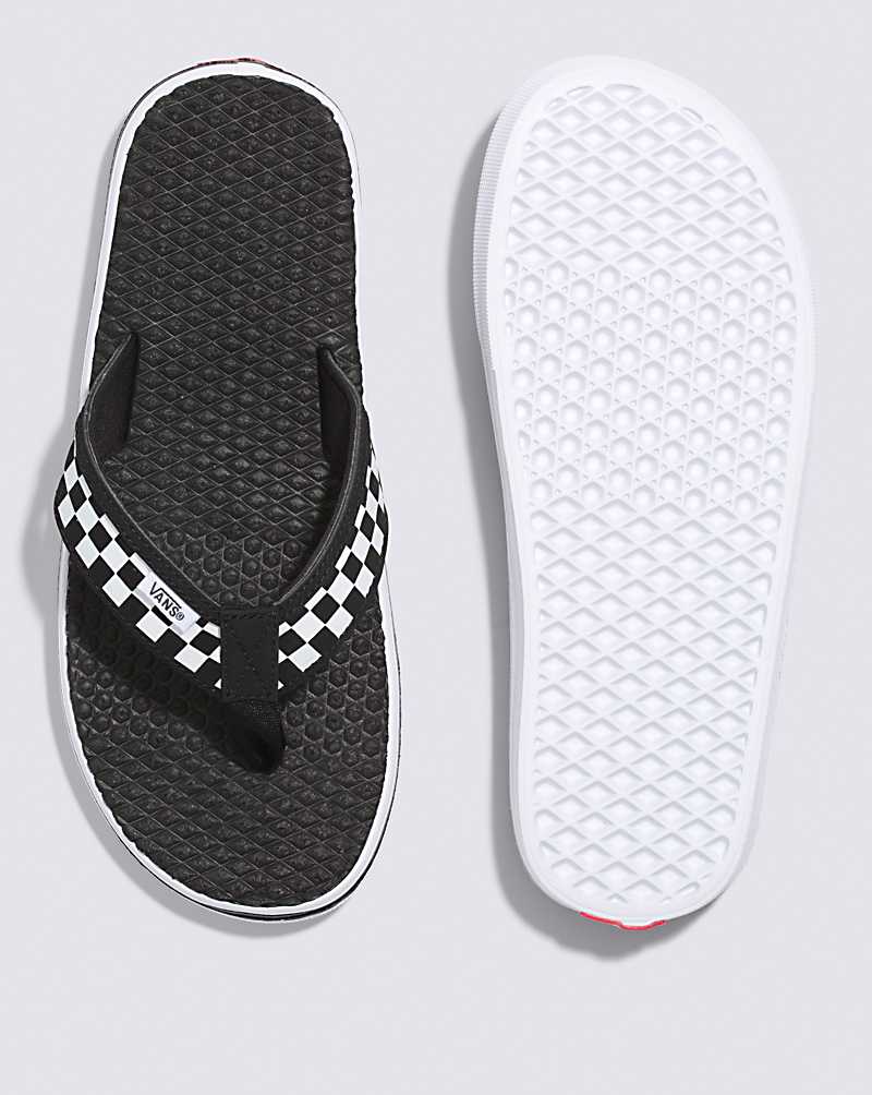 Vans La Costa Lite Sandal Men Sandals Black / White | IO1-8266