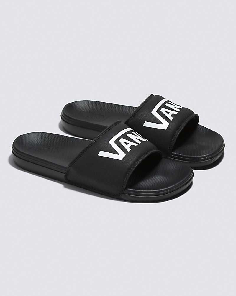 Vans La Costa Slide-On Sandals Men Slides Black | MR1-3012