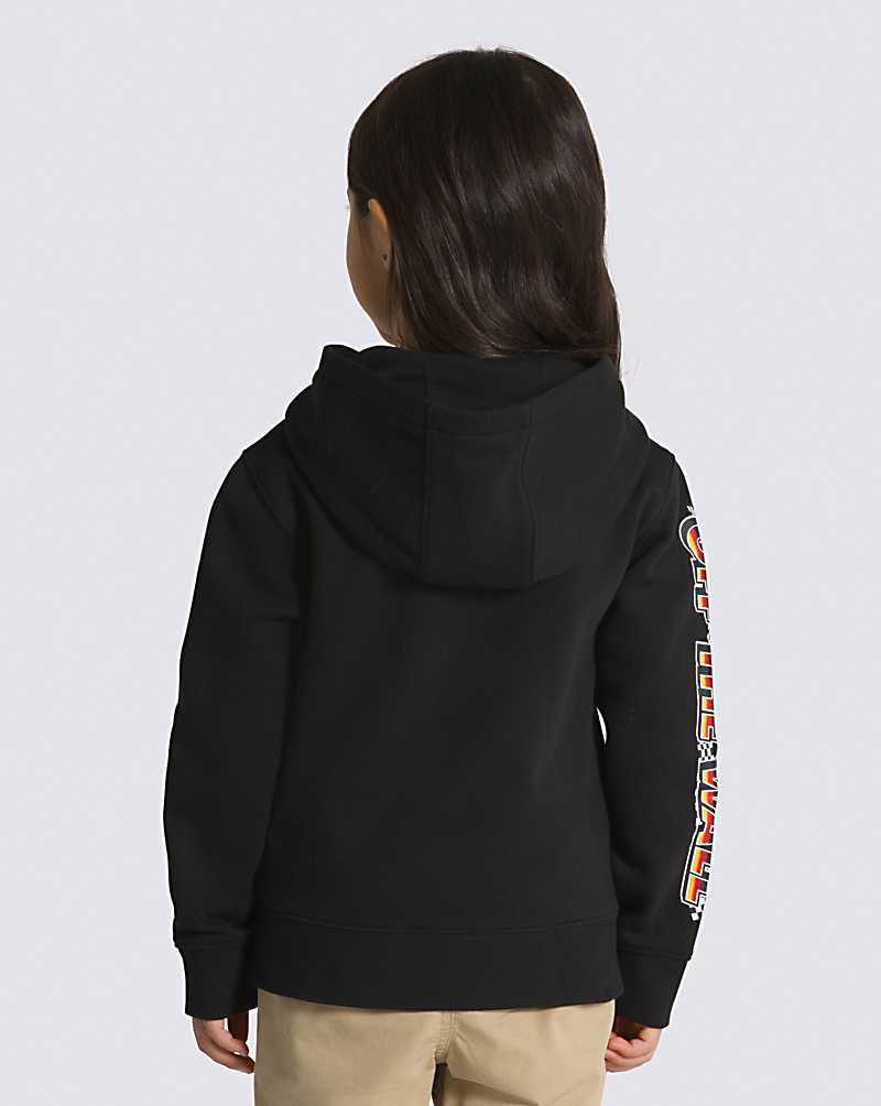 Vans Little Kids Hole Shot Pullover Kids' Hoodie Black | LZ1-4260