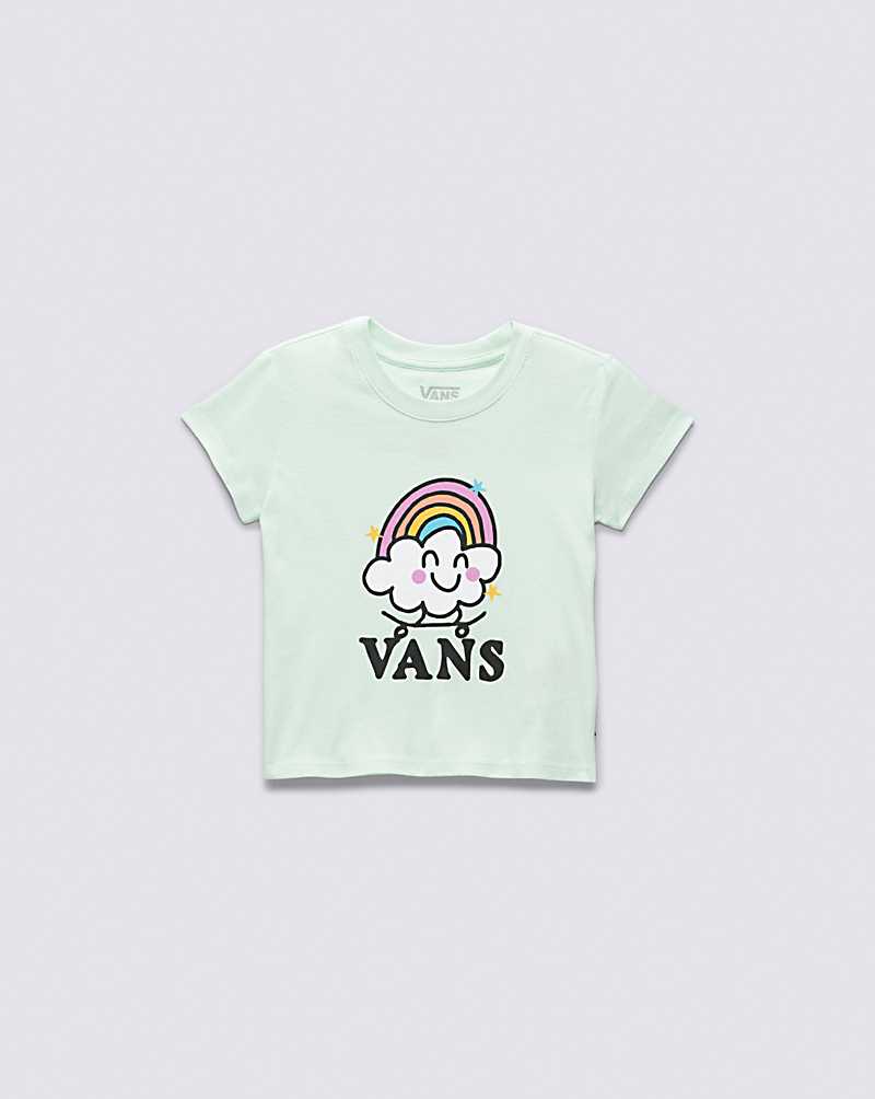 Vans Little Kids Rainbow Skate Kids\' T Shirts Light Turquoise | WL1-8943