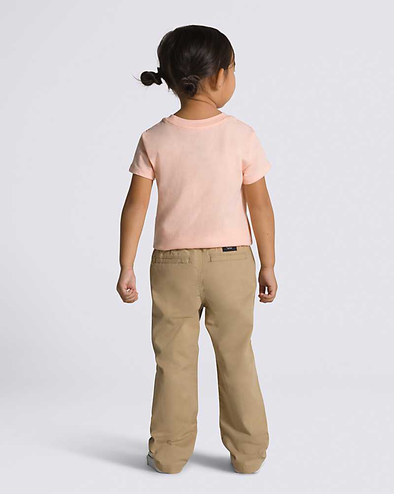 Vans Little Kids Range Elastic Waist Kids' Pants Khaki | OW1-8087