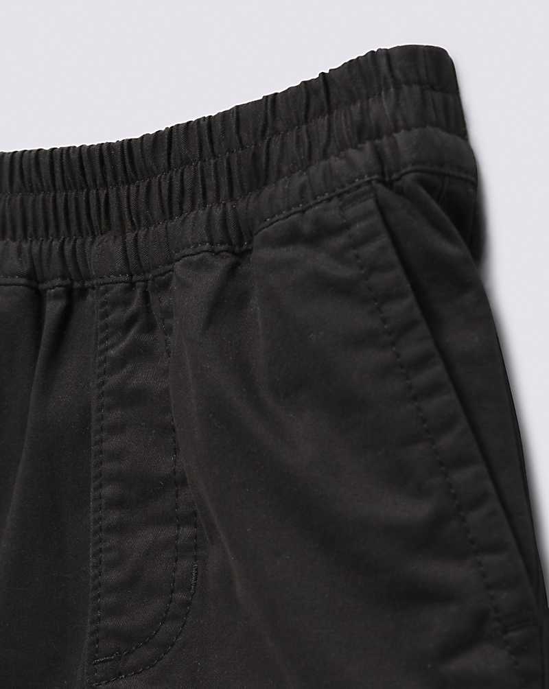 Vans Little Kids Range Elastic Waist Kids' Shorts Black | HA1-5599