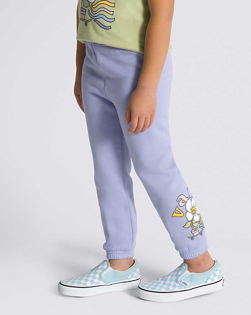 Vans Little Kids Skate Fleur Kids' Sweatpants Purple | KH1-5126