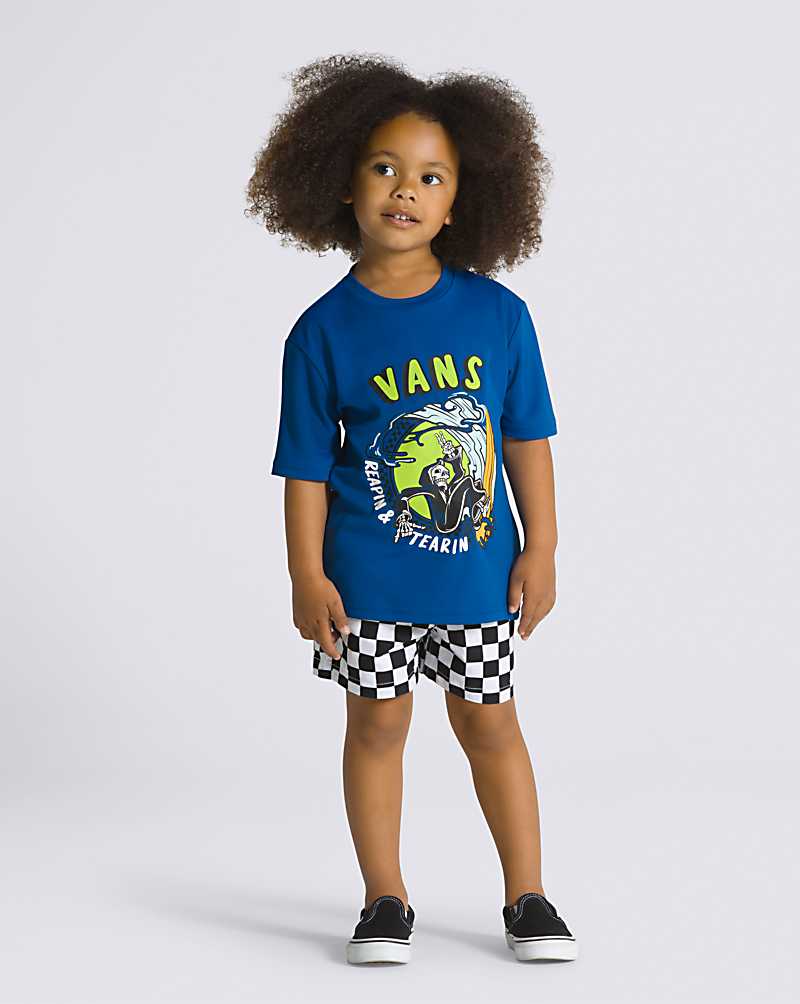 Vans Little Kids Sun Kids' Shirts Blue | DI1-5117