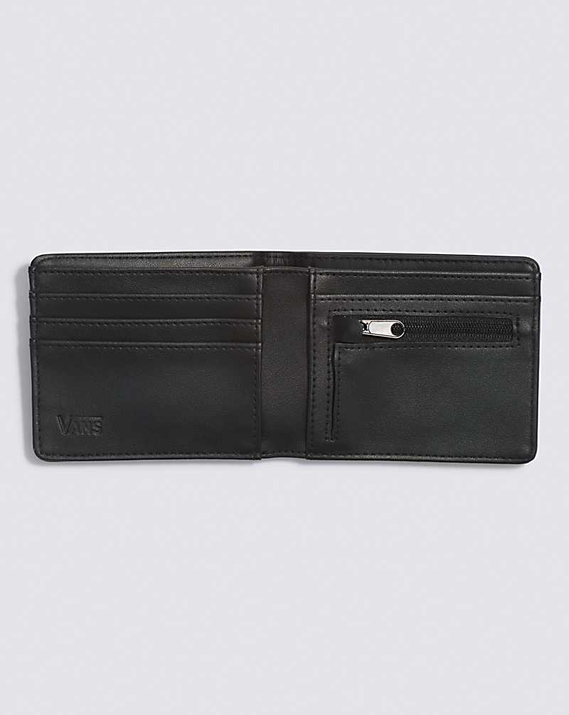 Vans Logo Men Wallets Black | ZK1-0075