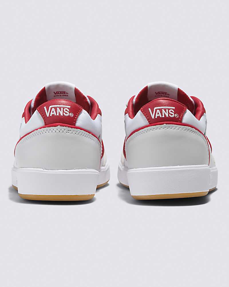 Vans Lowland ComfyCush JMP R Shoe Men Sneakers Red / White | GB1-5249