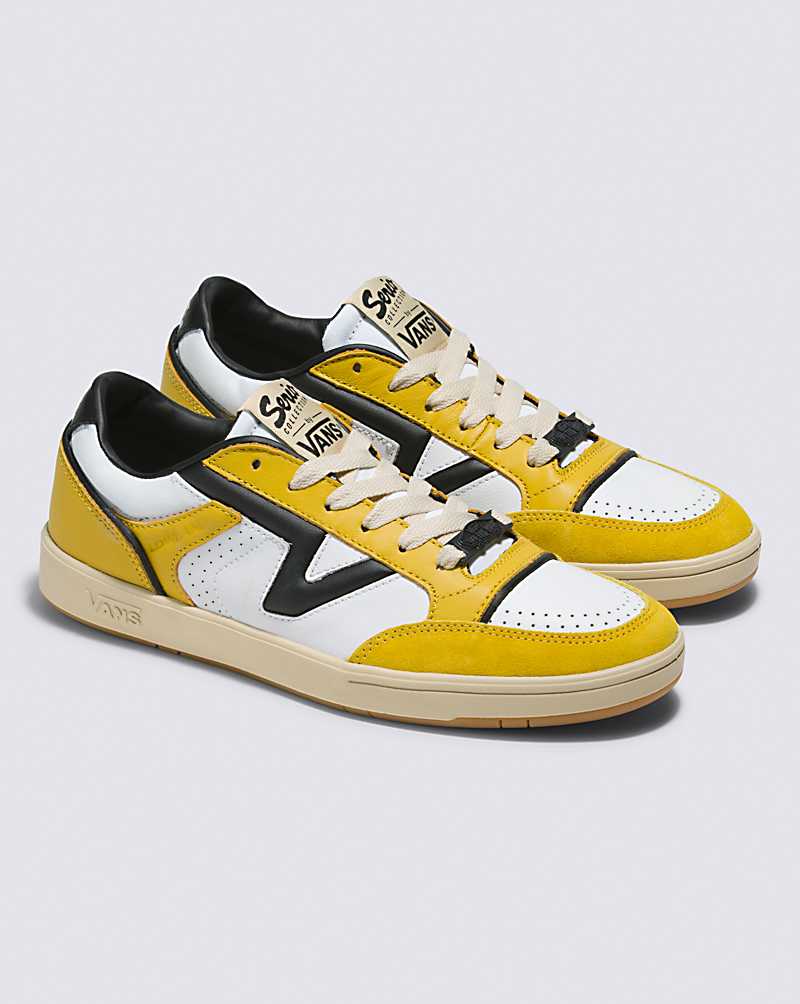 Vans Lowland Comfycush JMP Serio Collection Shoe Women Sneakers Black / Yellow | OA1-6701