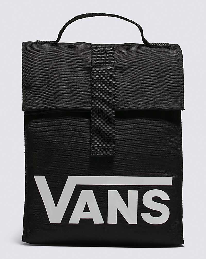 Vans Lunch Bag Women Bags Black / White | YA1-8245