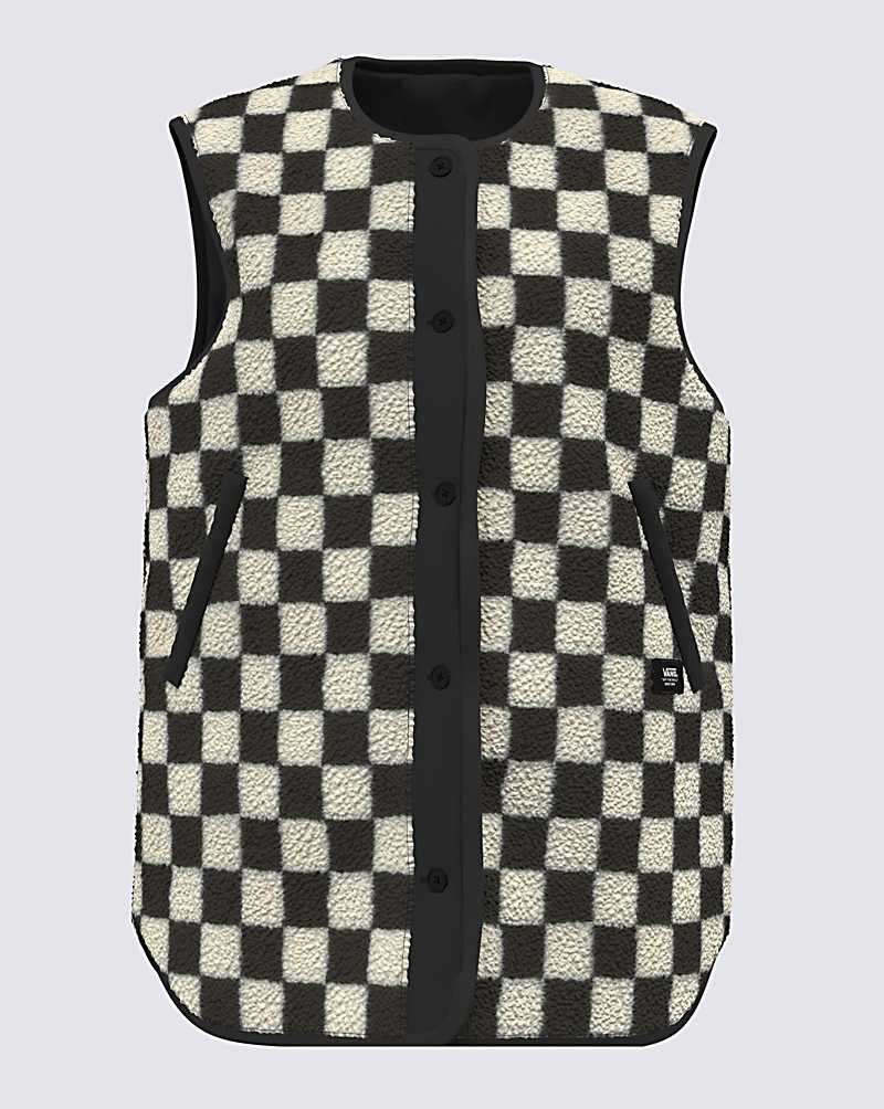 Vans Mason Reversible Women Vest Black | LK1-5899