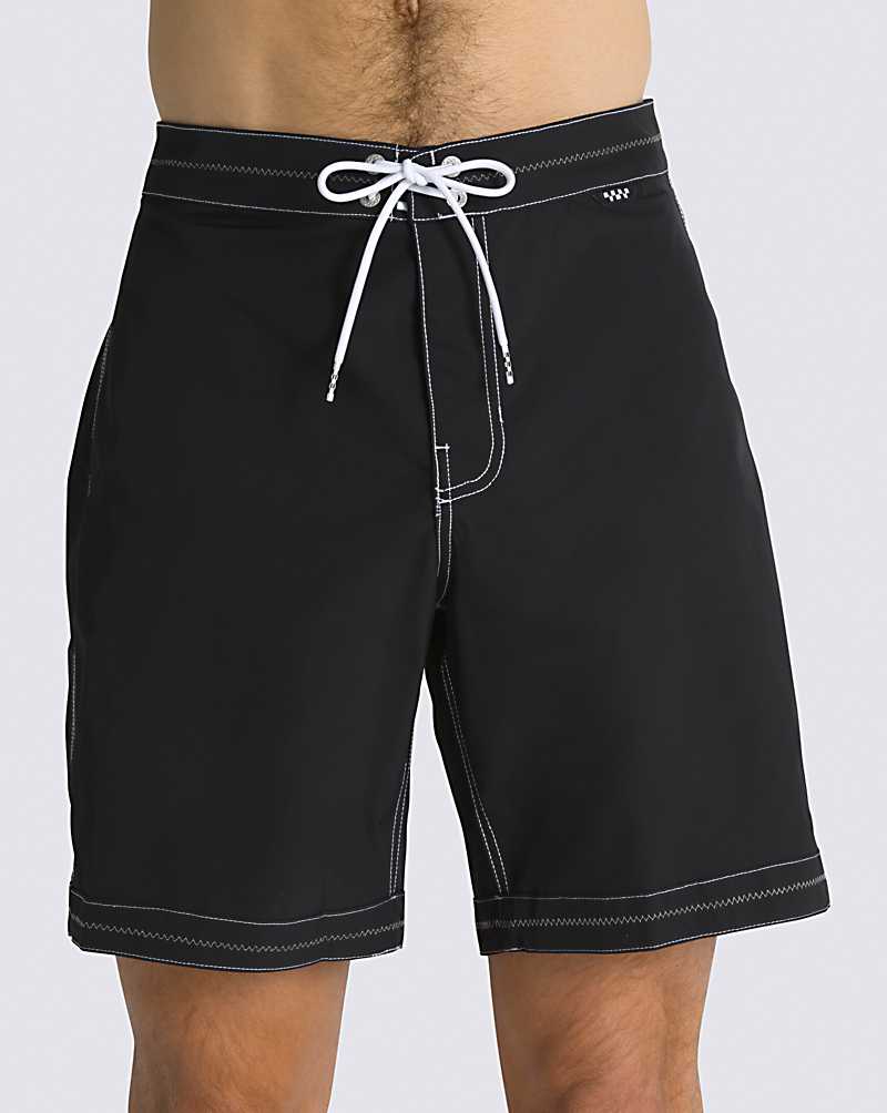 Vans Mikey February Ever-Ride 18\'\' Men Boardshorts Black | KC1-6355