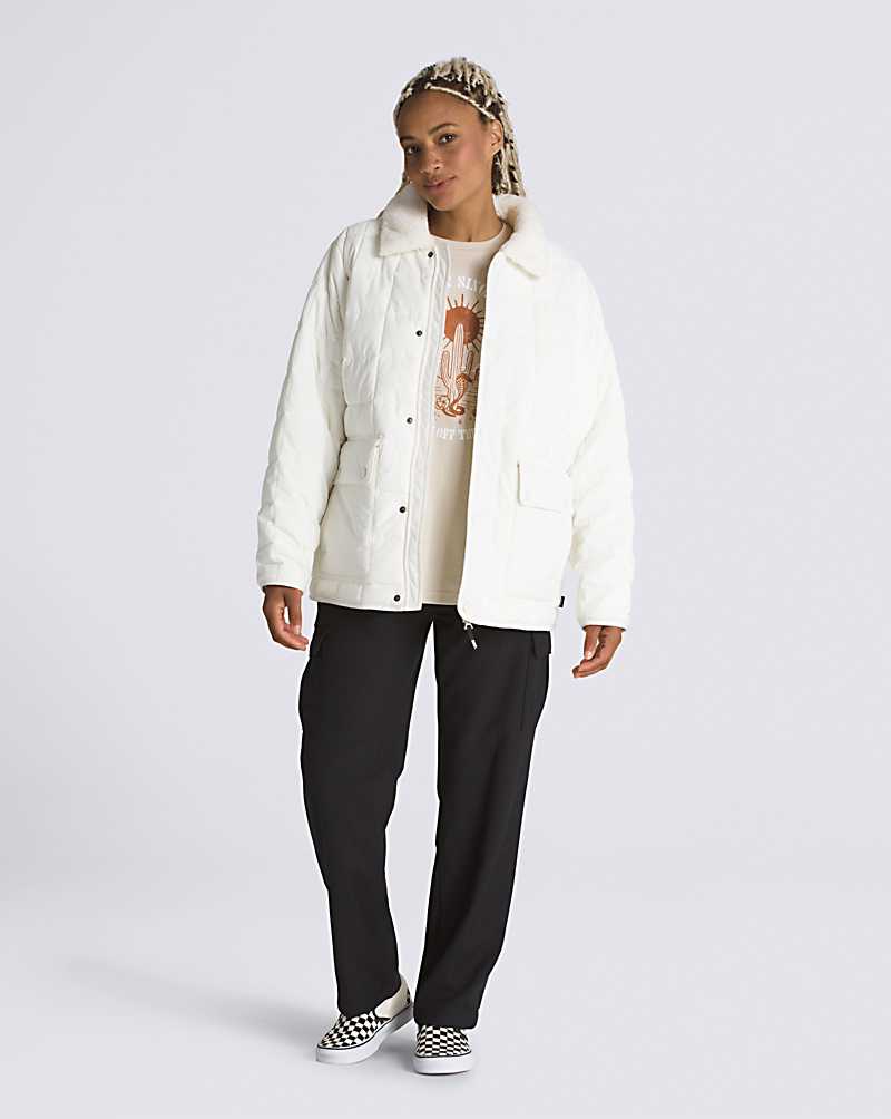 Vans Millie MTE-1 Jacket Women Jackets White | UH1-3952