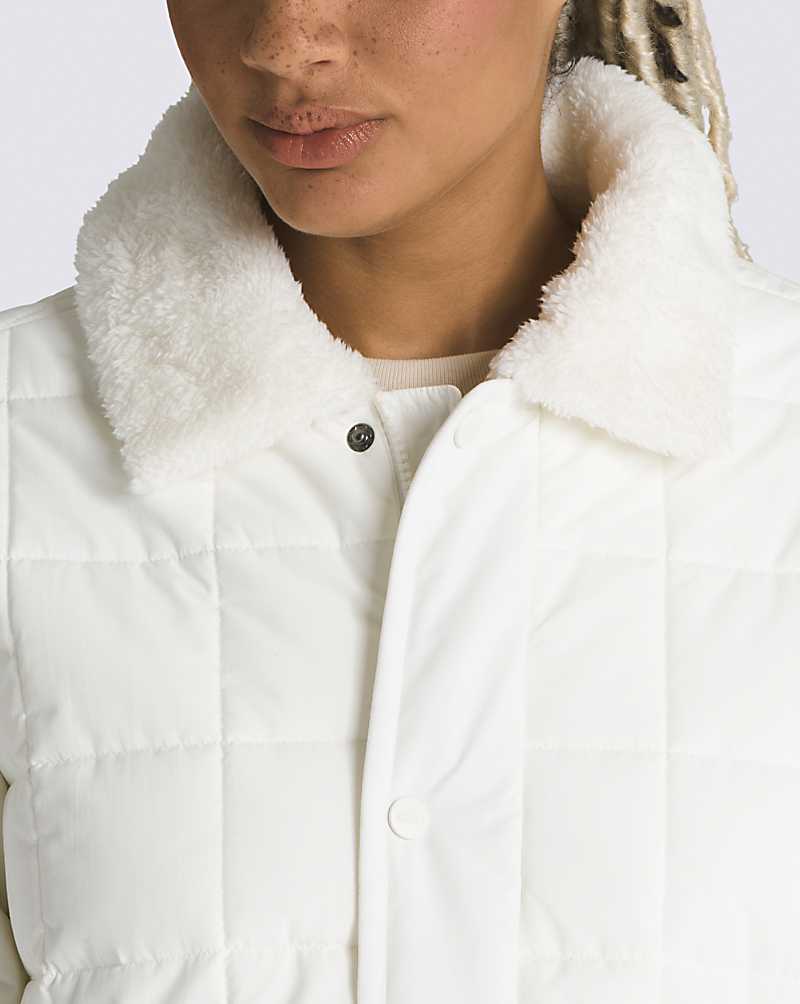 Vans Millie MTE-1 Jacket Women Jackets White | UH1-3952