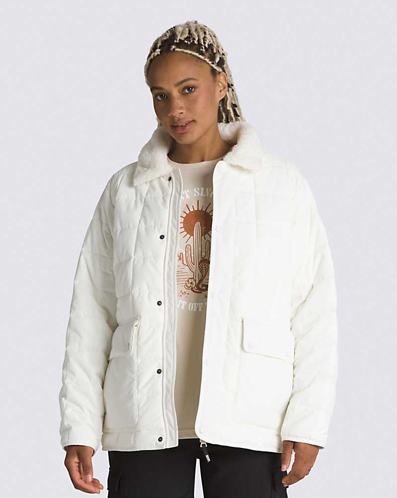 Vans Millie MTE-1 Jacket Women Jackets White | UH1-3952