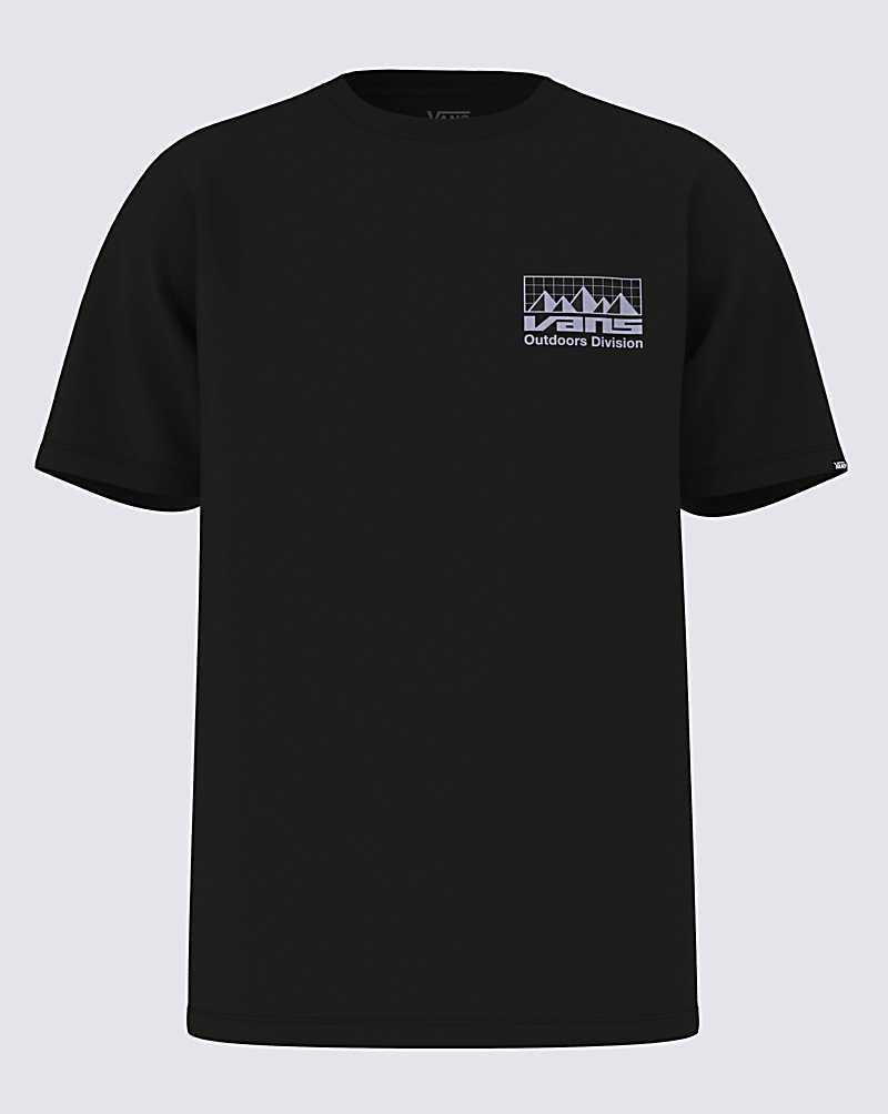 Vans Mount Grid Men T Shirts Black | TD1-2597