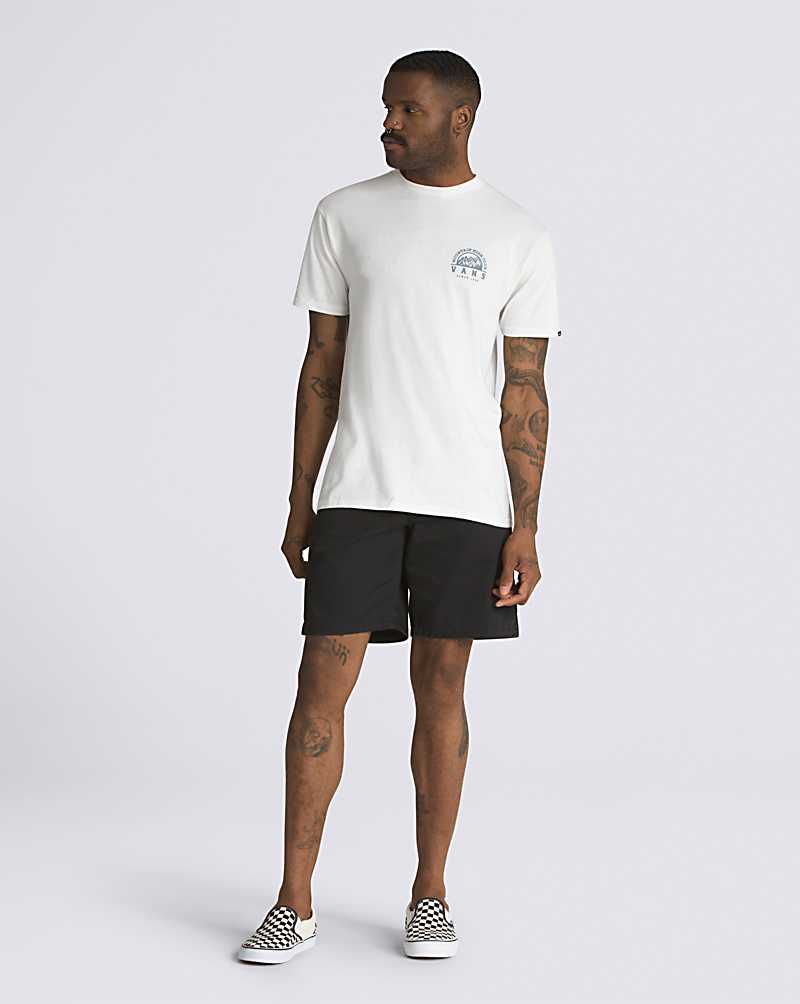 Vans Mountain High Club Men T Shirts White | EE1-9336