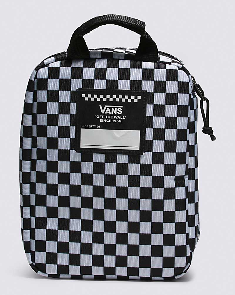 Vans New Skool Lunch Bag Kids' Bags Black / White | MT1-6288