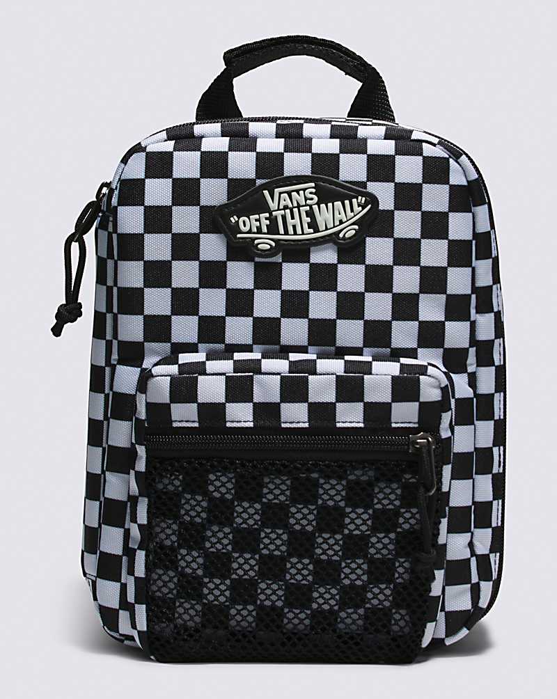 Vans New Skool Lunch Bag Kids\' Bags Black / White | MT1-6288