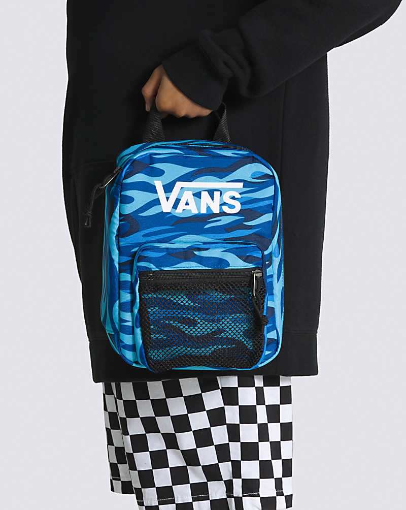 Vans New Skool Lunch Bag Kids' Bags Blue / Black | JM1-7438