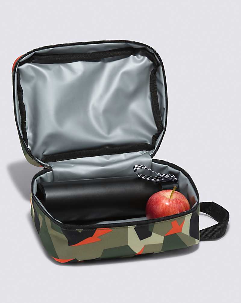 Vans New Skool Lunch Bag Men Bags Green / Black | UK1-6165