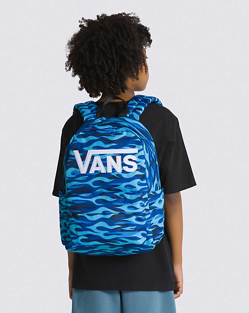 Vans New Skool Men Backpacks Blue / Black | KG1-0700