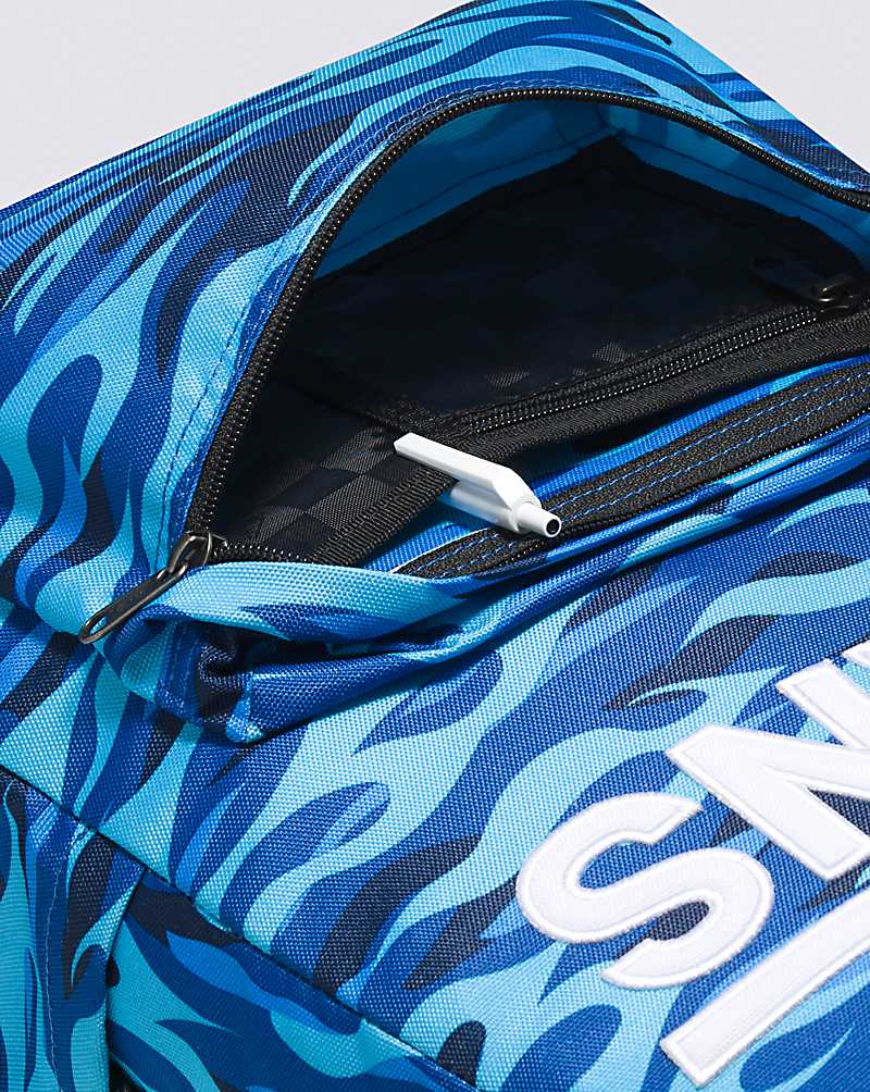 Vans New Skool Men Backpacks Blue / Black | KG1-0700