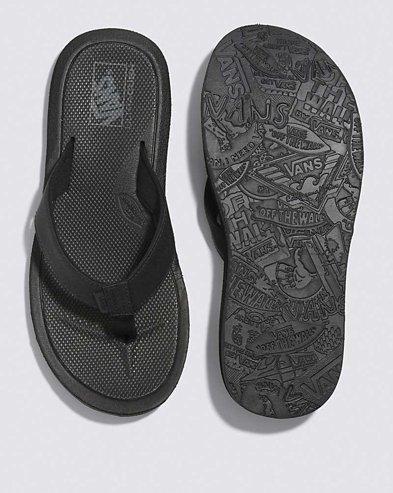 Vans Nexpa Synthetic Sandals Men Sandals Black / Black | BX1-0557